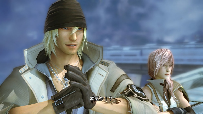 Illustration for article titled New Final Fantasy XIII Screens, Handsome Men Edition